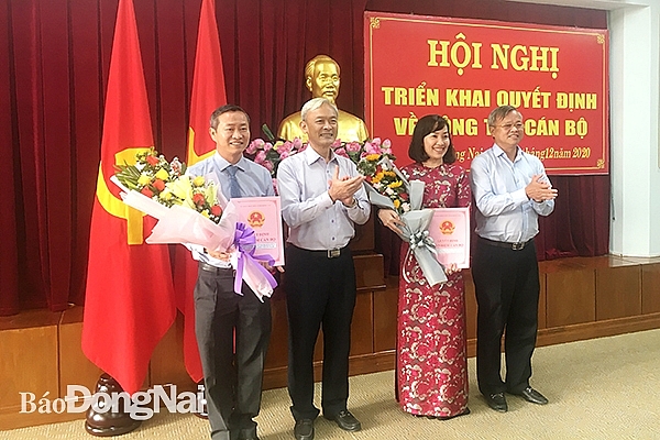 Quảng Ngãi, Đồng Nai bổ nhiệm hàng loạt nhân sự mới