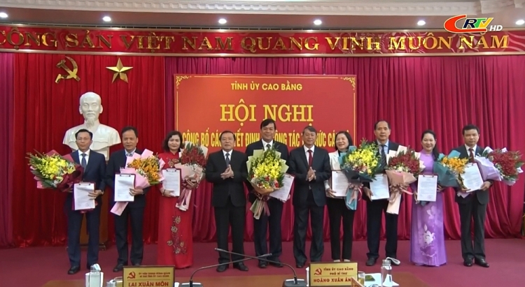 Cao Bằng, Bắc Ninh bổ nhiệm hàng loạt nhân sự, lãnh đạo mới