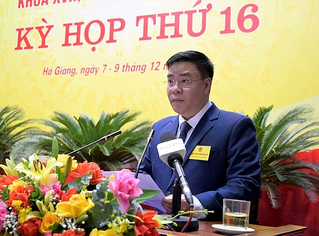 Tân Phó Chủ tịch UBND tỉnh Hà Giang Hoàng Gia Long (Ảnh: Báo Hà Giang)