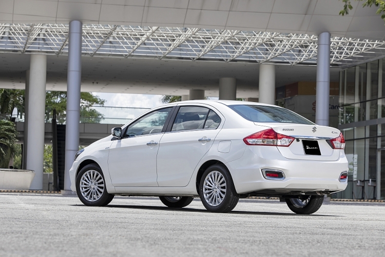 Ciaz mới tiên phong loạt công nghệ hiện đại trong phân khúc B-sedan