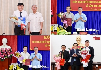Bổ nhiệm nhân sự mới tại TP.HCM, Bạc Liêu, Bình Định
