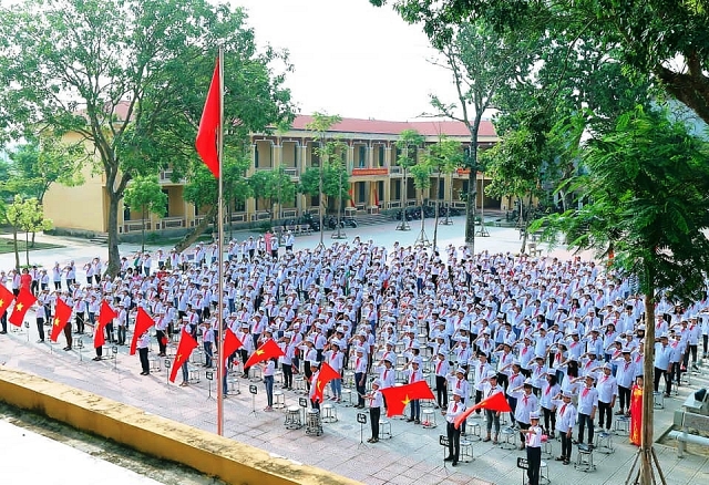 truong thcs thanh tru vuot kho day tot hoc tot