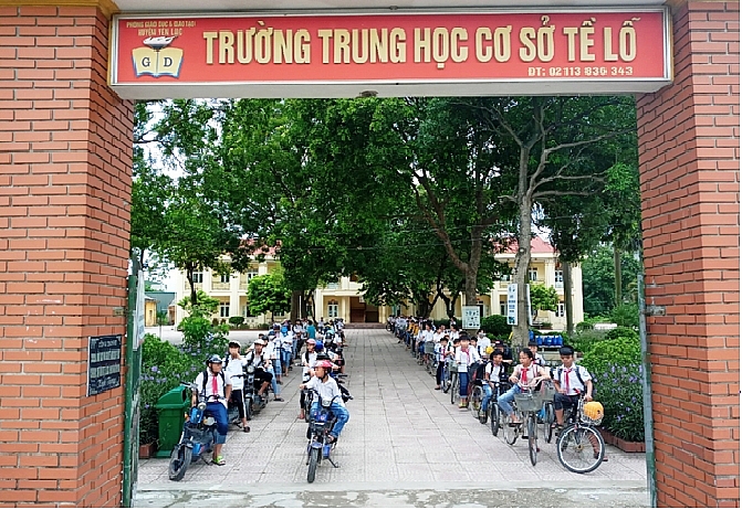 Vĩnh Phúc: Trường THCS Tề Lỗ nỗ lực nâng cao chất lượng