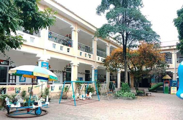 tuan hoc dau tien tai truong man non dao tu sau khi tam nghi phong dich covid 19