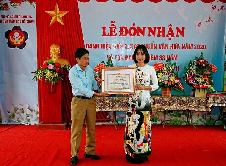 Phú Thọ: Các trường học xã Đỗ Xuyên giữ vững và nâng cao các tiêu chí trường chuẩn quốc gia