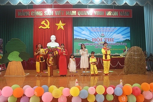 phu tho soi noi hoi thi phong chong bao luc tre trong cac co so gdmn tai phu ninh