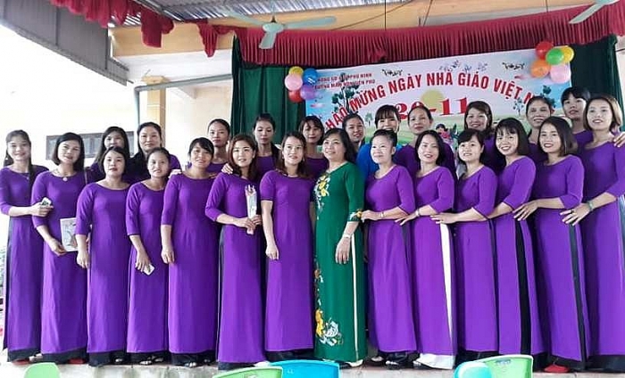 phu tho diem sang xay dung truong mam non lay tre lam trung tam tai huyen phu ninh