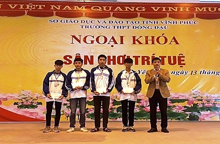 Thầy và trò trường THPT Đồng Đậu tích cực thi đua “Dạy tốt – Học tốt”