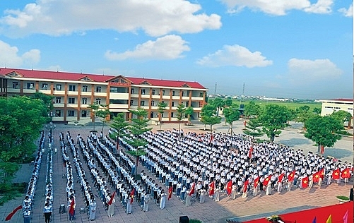 Thầy và trò trường THPT Đồng Đậu tích cực thi đua “Dạy tốt – Học tốt”