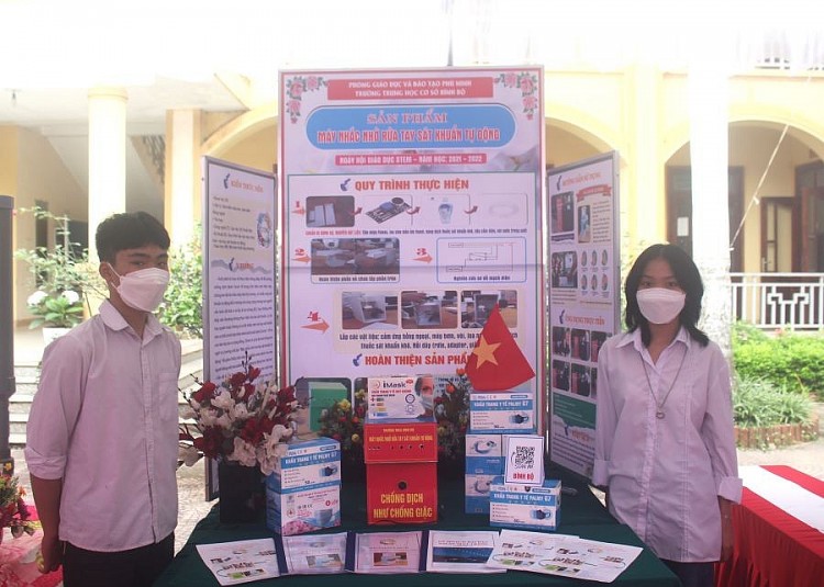 Sôi nổi Ngày hội STEM Phù Ninh 2022: Tự hào Đất Tổ Hùng Vương