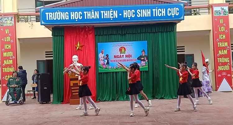 Trường Tiểu học Phú Hộ tích cực đổi mới, sáng tạo trong dạy và học