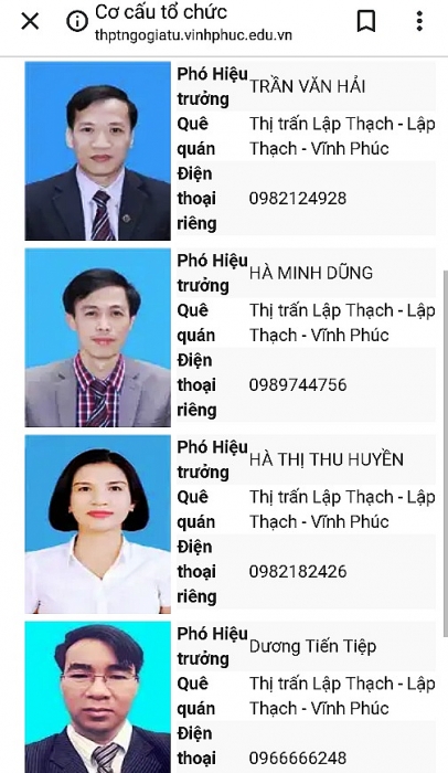 vinh phuc phong gddt co 4 lanh dao va2 nhan vien