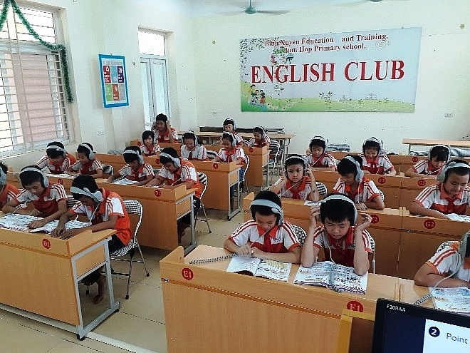 Trường Tiểu học Tam Hợp triển khai đồng bộ các giải pháp nâng cao chất lượng giáo dục toàn diện