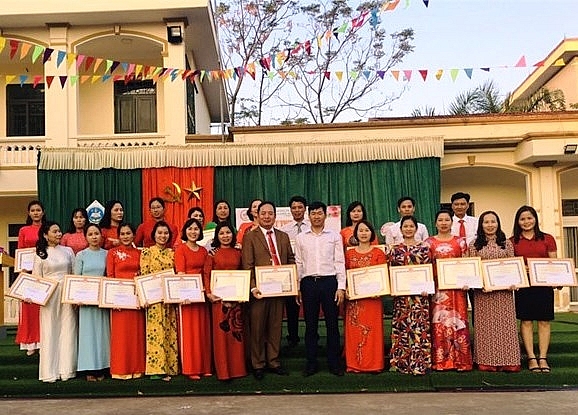 Trường Tiểu học Văn Tiến có nhiều học sinh năng khiếu đạt giải tại sân chơi trí tuệ các cấp