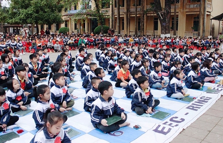 Hiệu quả bước đầu thực hiện Chương trình giáo dục phổ thông mới tại trường Tiểu học Kim Long
