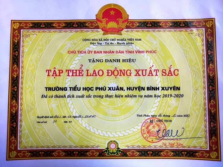 Trường Tiểu học Phú Xuân: Thi đua “Dạy tốt – Học tốt” để nâng cao chất lượng giáo dục