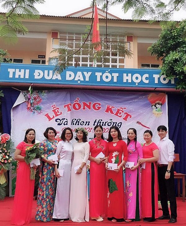 Trường Tiểu học Thiện Kế B tích cực đổi mới căn bản toàn diện giáo dục