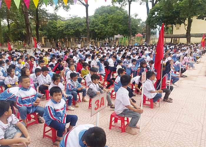 Trường Tiểu học Trung Hà: Tích cực đổi mới sáng tạo trong dạy và học