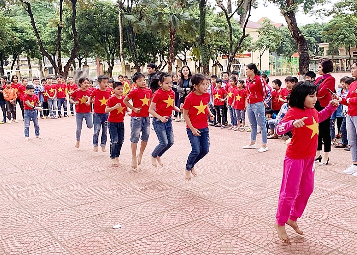 Trường Tiểu học Trung Hà: Tích cực đổi mới sáng tạo trong dạy và học
