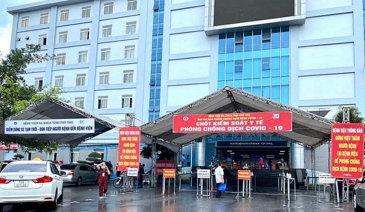 Bệnh viện đa khoa tỉnh Phú Thọ: Bệnh viện an toàn trong phòng, chống dịch Covid-19