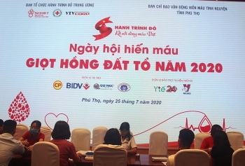Phú Thọ: Ngày hội hiến máu “Giọt hồng Đất Tổ" tiếp nhận hơn 560 đơn vị máu