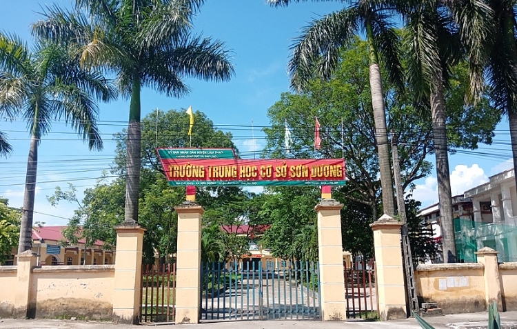 phu tho xu ly nghiem nguoi dung dau co so giao duc de xay ra sai pham trong thu chi