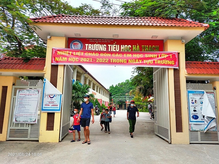 Trường TH Hà Thạch và TH Tiên Kiên tích cực dạy học kỹ năng sống cho HS lớp 1