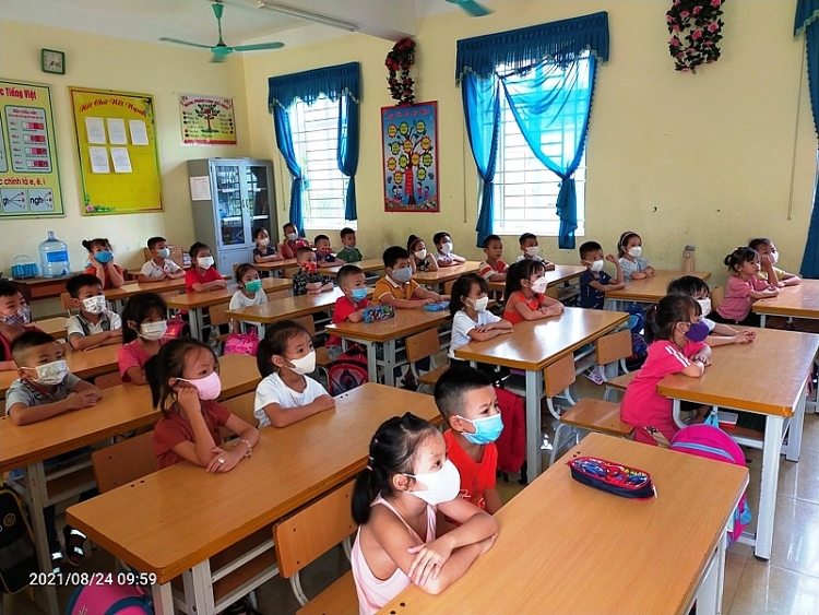 Trường TH Hà Thạch và TH Tiên Kiên tích cực dạy học kỹ năng sống cho HS lớp 1