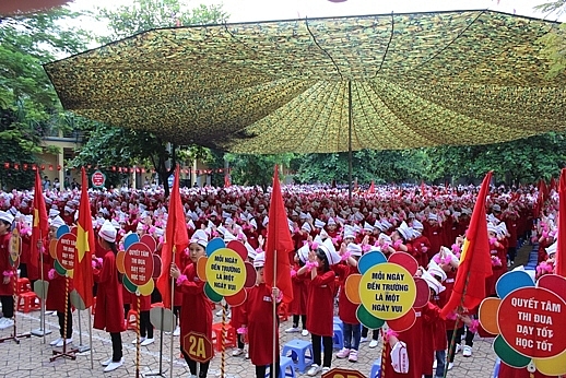 truong th gia cam xuat sac dan dau phong trao thi dua cap tieu hoc tinh phu tho