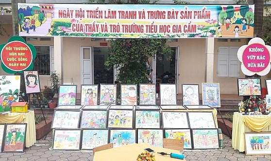truong th gia cam xuat sac dan dau phong trao thi dua cap tieu hoc tinh phu tho