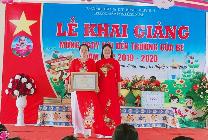 truong mam non dong xuan noi uom mam tuoi tho