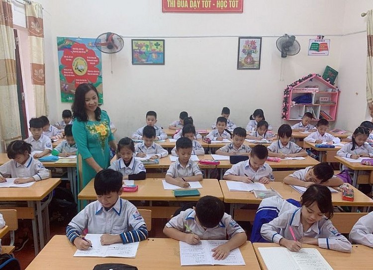 Trường TH Vân Cơ: Quyết tâm hoàn thành “mục tiêu kép”
