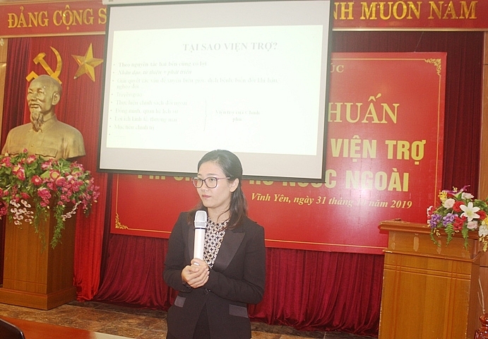 vinh phuc tap huan cong tac van dong vien tro phi chinh phu nuoc ngoai cho gan 100 hoc vien