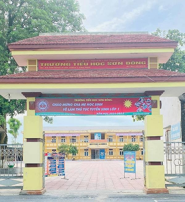 Vĩnh Phúc: Trường Tiểu học Sơn Đông sẵn sàng dạy học ứng phó dịch bệnh Covid-19
