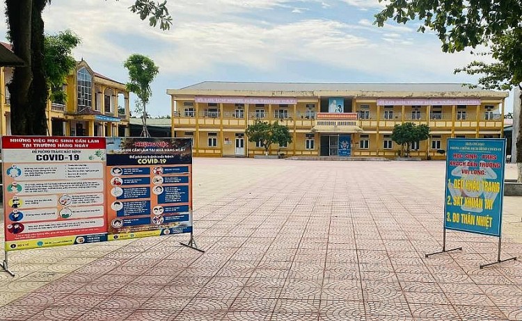Vĩnh Phúc: Trường Tiểu học Sơn Đông sẵn sàng dạy học ứng phó dịch bệnh Covid-19
