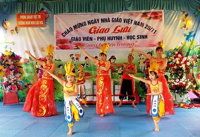 phu tho nhieu truong hoc to chuc tuyen truyen giao duc ngay nha giao viet nam