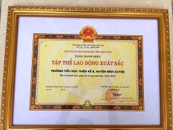 Trường Tiểu học Thiện Kế B: Điểm sáng chất lượng giáo dục bậc Tiểu học huỵên Bình Xuyên