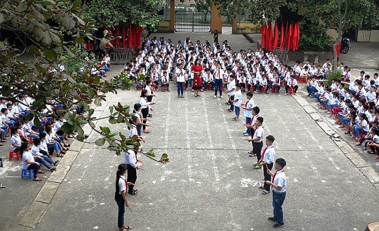 Phú Thọ: Trường Tiểu học Giấy Bãi Bằng khẳng định chất lượng trường đạt chuẩn mức độ 2