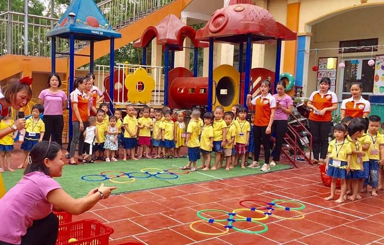 Trường Mầm non Lê Đồng “điểm sáng” ngành Giáo dục TX Phú Thọ