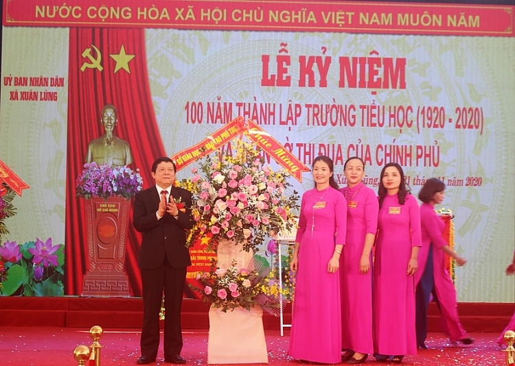 Phú Thọ: Trường Tiểu học Xuân Lũng 100 năm xây dựng và phát triển