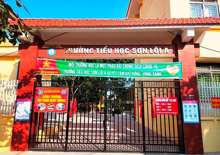 Trường Tiểu học Sơn Lôi A đảm bảo các điều kiện thực hiện Chương trình giáo dục phổ thông 2018