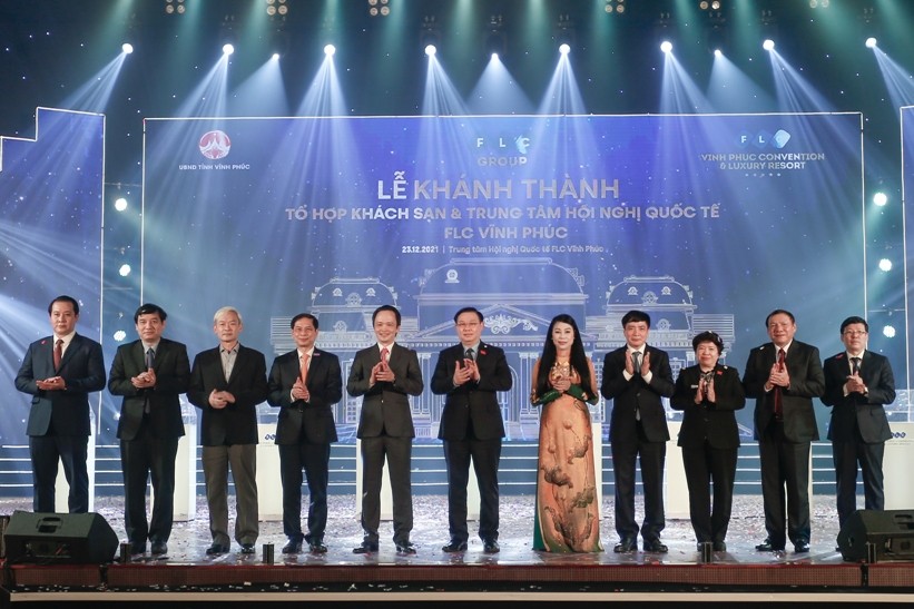 Khánh thành Tổ hợp khách sạn và Trung tâm hội nghị quốc tế FLC Vĩnh Phúc