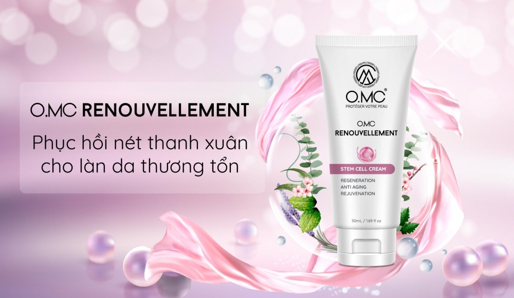Mỹ phẩm với làn da