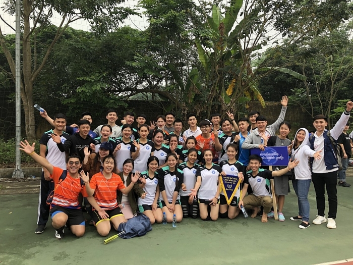 Khai mạc Đại hội thể thao lưu học sinh Lào tại Hà Nội khai mac dai hoi the thao luu hoc sinh lao tai ha noi