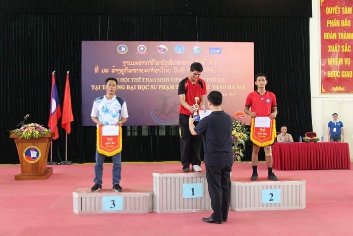 Bế mạc Đại hội thể thao lưu học sinh Lào toàn thành phố Hà Nội năm 2019 be mac dai hoi the thao luu hoc sinh lao toan thanh pho ha noi nam 2019