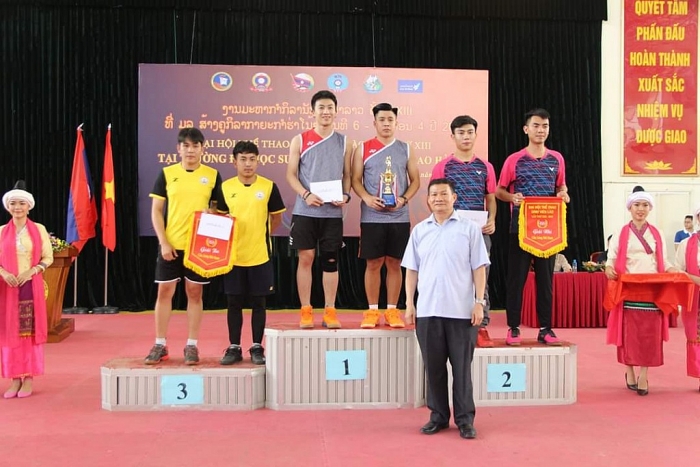 Bế mạc Đại hội thể thao lưu học sinh Lào toàn thành phố Hà Nội năm 2019 be mac dai hoi the thao luu hoc sinh lao toan thanh pho ha noi nam 2019