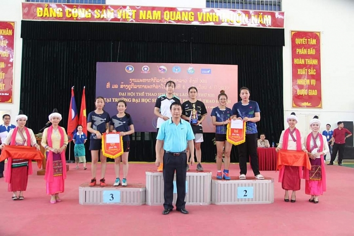 Bế mạc Đại hội thể thao lưu học sinh Lào toàn thành phố Hà Nội năm 2019 be mac dai hoi the thao luu hoc sinh lao toan thanh pho ha noi nam 2019
