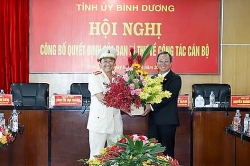 Giám đốc Công an giữ chức Phó Bí thư Tỉnh ủy Bình Dương