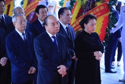 quan khu 9 to chuc le vieng nguyen chu tich nuoc le duc anh