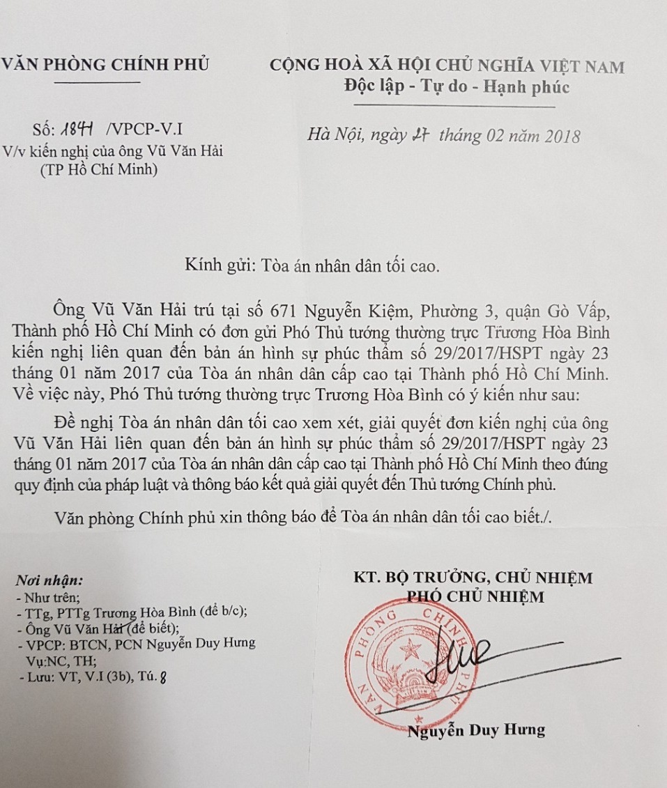 tand toi cao xem xet khieu nai vu an hoa hau quy ba truong thi tuyet nga